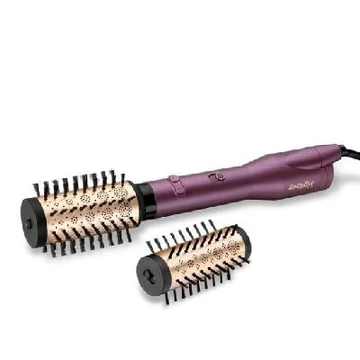 BaByliss AS950E Forgókefés, meleglevegős hajformázó 650W, 2 tartozék, Sötétrózsaszín