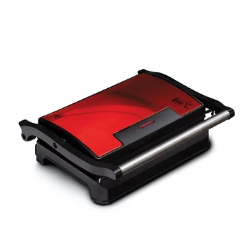 BERLINGER HAUS BH/9349 Elektromos grill, Metallic Line Burgundy Edition