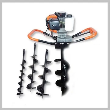 Boxer benzines talajfúró 52cm3 5,2LE 3db fúrószárral BX-121 (két dobozban van)