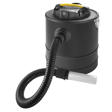 Fieldmann FDU 201001-E Elektromos hamuporszívó 40 °C-ig, 1000W, 20 l tartály, Szívócső anyaga alumínium, Fekete