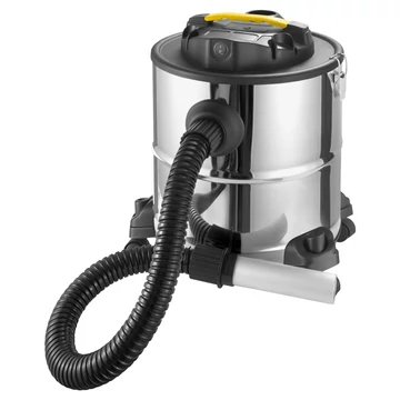 Fieldmann FDU 2002-E Fém hamuporszívó 40 °C-ig, Aluminium szívócső, 1200W, 20 l gyűtőtartály, Hepa szűrő, Ezüst