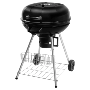 Fieldmann FZG 1004 faszenes gurulós kerti grill, Fekete
