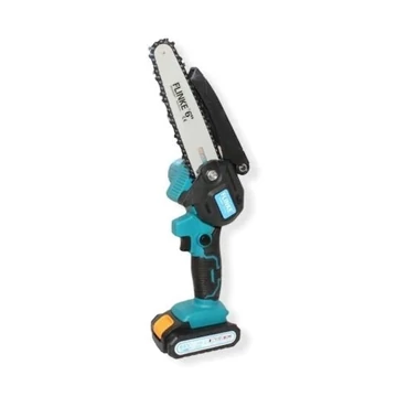 Flinke FK-6040 Akkumulátoros Láncfűrész, 15.24 cm vágási hossz, 2 db 48 V/ 1300 mAh akkumulátorral, 1 db lánc, 1 db hosszított vezető