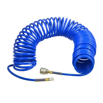 Force Tools RK-4068 sűrített levegős spirál tömlő, 10 m, 12 mm külső átmérő