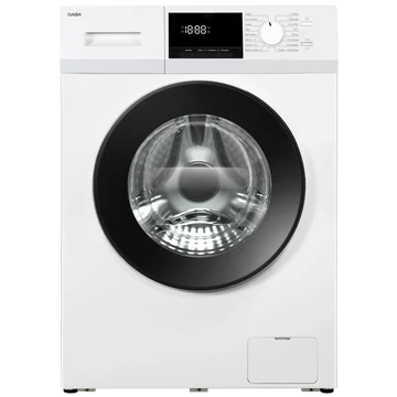 Gaba GTW-612A 6 kg-os elöltöltős szabadonálló mosógép, A energiaosztály, 1200 fordulat/perc, fehér