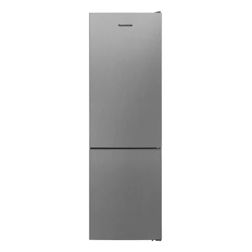 Hausmeister HM 3181 alulfagyasztós Inox kombinált hűtőszekrény, 268 literes, energiaosztály E, 