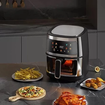 Kimiyo Air Fryer Forrólevegős Sütő 2400W, 8L CH23-371