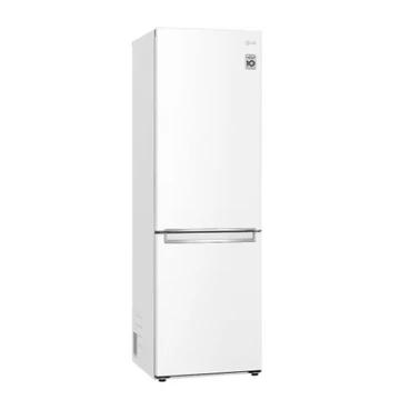 LG GBB72SWVGN Alulfagyasztós kombinált hűtőszekrény, NoFrost, 234 l hűtőtér, 107 l fagyasztótér, LG Smart Inverter kompresszor, fehér, UTOLSÓ DARAB , MINTA TERMÉK, OLDALÁN APRO KARCOK LÁTHATÓK, LEÉRTÉKELT TERMÉK !!!