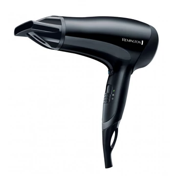 Remington D3010 Hajszárító, 3 hőmérséklet, 2 sebességfokozat, 2000 W, Fekete