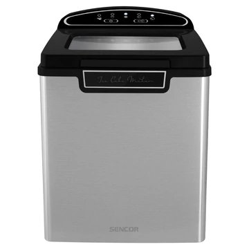 Sencor SIM 3500SS jégkocka készítő gép, 1.9 L, 2 jégkocka méret, Ezüst
