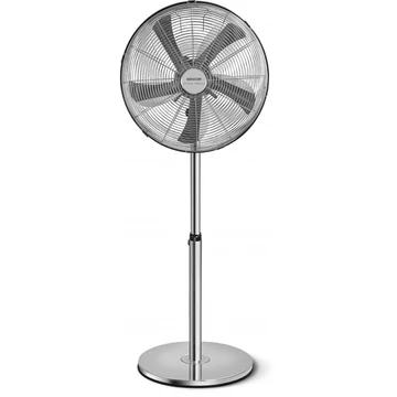Sencor SFN 4040SL álló ventilátor, 40 cm, 50W, 75°-os automatikus horizontális forgás, Állítható magasság és dőlésszög, 3 sebességfokozat, Ezüst