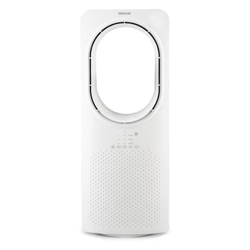 SENCOR SFT 2404WH Légcsavar nélküli ventilátor, 50W, 3 sebesség/3 üzemmód, Vízszintes oszcilláció 50°  Fehér