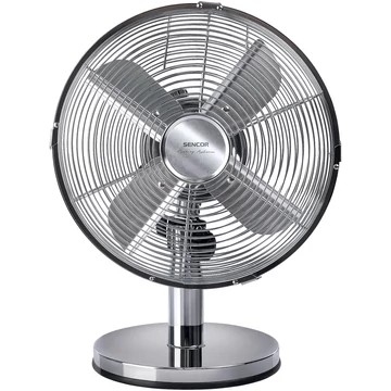 SENCOR SFE 2540SL Fém asztali ventilátor, 30W, 25cm, Ezüst