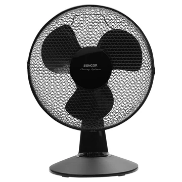 SENCOR SFE 3011BK asztali ventilátor, 35W, 30 cm, 3 sebességfokozat, Fekete