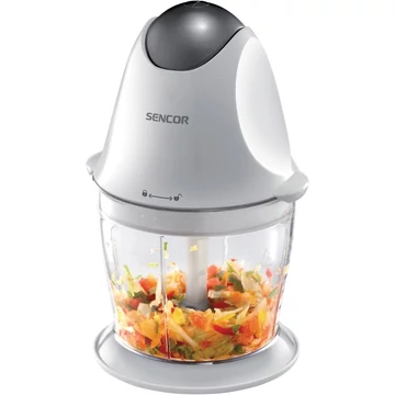 Sencor SHB 4310 Aprító, 650ml-es edény, 300W, Gyümölcs, zöldség, hús és más élelmiszerek aprításához