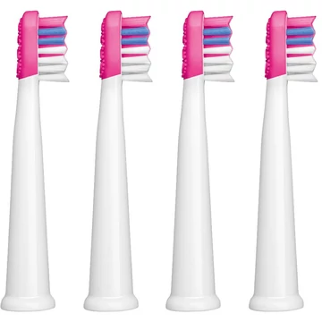 Sencor SOX 013RS tartalék fogkefefej készlet az összes SOC 091x gyermek szónikus elektromos fogkeféhez, 4 db