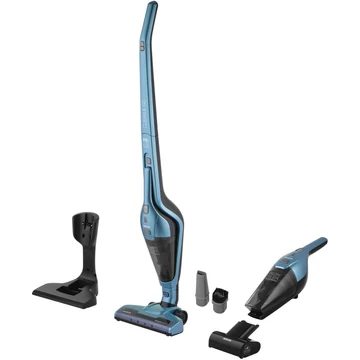 Sencor SVC 0602BL Vezeték nélküli álló porszívó 3in1, Cat & Dog Mini motoros forgókefe, 21.6 V, 2000 mAh, 45 perces működés, Kék