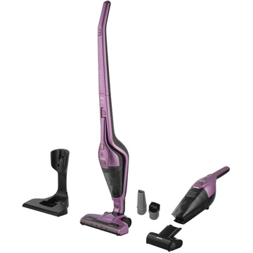 Sencor SVC 0603VT Vezeték nélküli álló porszívó 3in1, Cat & Dog Mini motoros forgókefe, 21.6 V, 2000 mAh, 45 perces működés, Lila