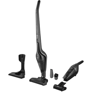 Sencor SVC 0608BK Vezeték nélküli álló porszívó 3in1, Cat & Dog Mini motoros forgókefe, 21.6 V, 2000 mAh, 45 perces működés, Fekete