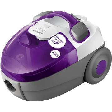 Sencor SVC 512VT-EUE2 Porzsák nélküli porszívó, 890W ECO motor, 4th Generation Cyclone rendszer , HEPA szűrő, Safety Valve és Soft Start funkciók, Lila