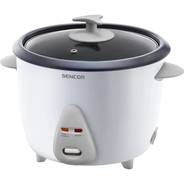 Sencor SRM 1500WH Rizsfőző, 500W, 1,5 Literes, Melegen tartás, Automatikus kikapcsolás, Fehér