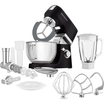 Sencor STM 6359BK Konyhai robotgép, 1000W, 4,5 Literes edény, Mixer, Húsdaráló, Kolbásztöltő, Fekete