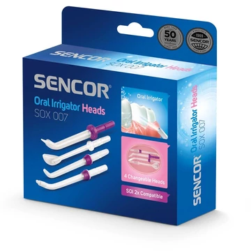 Sencor SOX 007 Pót fejek az összes SOI 22xx típusú szájzuhanyhoz