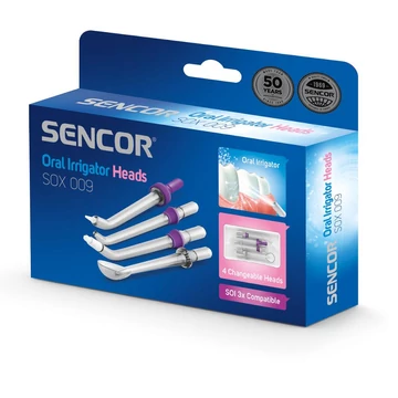 Sencor SOX 009 Pót fejek az összes SOI 33xx típusú szájzuhanyhoz