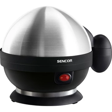 Sencor SEG 720BS Tojásfőző, 380W, 7 tojás kapacitás, Időzítő, 3 főzési fokozat, Inox