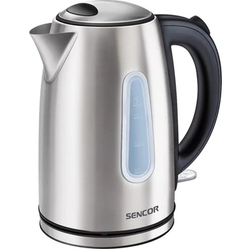 Sencor SWK 1721SS Rozsdamentes acél Vízforraló, 1.7 L, 2200 W, 360°-os STRIX középcsatlakozó, Inox