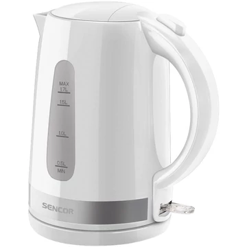 Sencor SWK 1748WH Vízforraló 1.7 L, 2200 W, 360°-os STRIX középcsatlakozó, Fehér