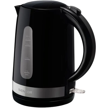 Sencor SWK 1749BK Vízforraló 1.7 L, 2200 W, 360°-os STRIX középcsatlakozó, Fekete