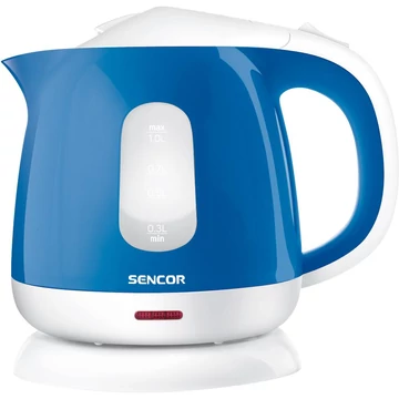 Sencor SWK 1012BL Vízforraló, 1 L, 1100W, Rejtett fűtőszál, Kék