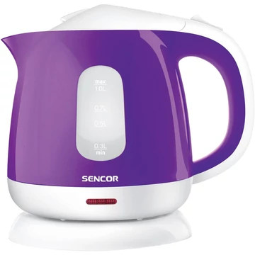 Sencor SWK 1015VT Vízforraló, 1 L, 1100W, Rejtett fűtőszál, Lila