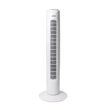 TOO FANT-82-102-W-RC oszlopventilátor, 45 W, 3 sebességfokozat, Oszcillációs mód, 81 cm magas, 7.5 óra időzítő, Halk működés, Távirányító, Fehér