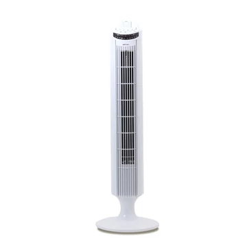 TOO FANT-84-102-W-RC oszlopventilátor, 45 W, 3 sebességfokozat, Oszcillációs mód, 84 cm magas, Távirányító, 7.5 óra időzítő, Fehér