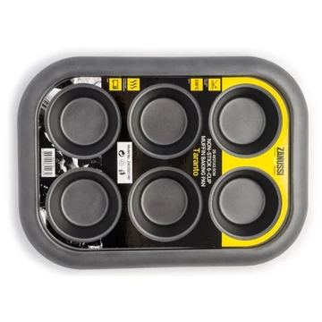 Zanussi ZAC32211BF Taranto 6 csészés nagyméretű muffin sütőforma