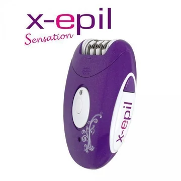 X-Epil XE9500 X-Epil Sensation epilátor, 18 csipesz, 2 sebesség, Lila/Fehér