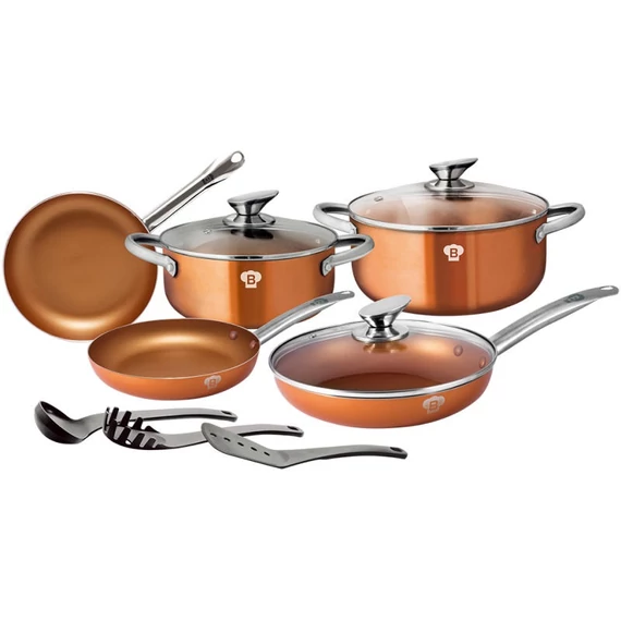 Blaumann BL-3342 Le Chef Line 11 részes Edénykészlet, Réz