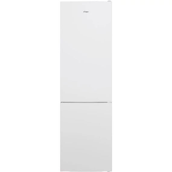 Candy CCE3T620FS alulfagyasztós kombinált hűtőszekrény, F energiaosztály, NO-FROST, 259 L hűtő, 119 L fagyasztó kapacitás, ezüst