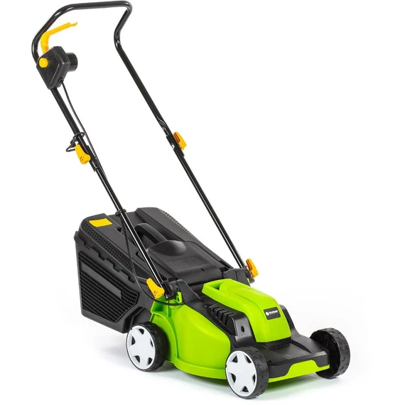 Fieldmann FZR 2025-E Elektromos fűnyíró, 1300 W, 320 mm vágószélesség, 20-40-60 mm vágási magasság, 30 L fűgyűjtő, Javasolt terület: 600 m²