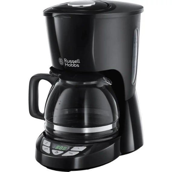 Russell Hobbs 22620-56 Textures Plusz 10 személyes filteres kávéfőző, 975 W, 1.25 L, Fekete