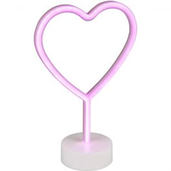 TRIO R55210101 Heart 30,5 cm USB asztali lámpa