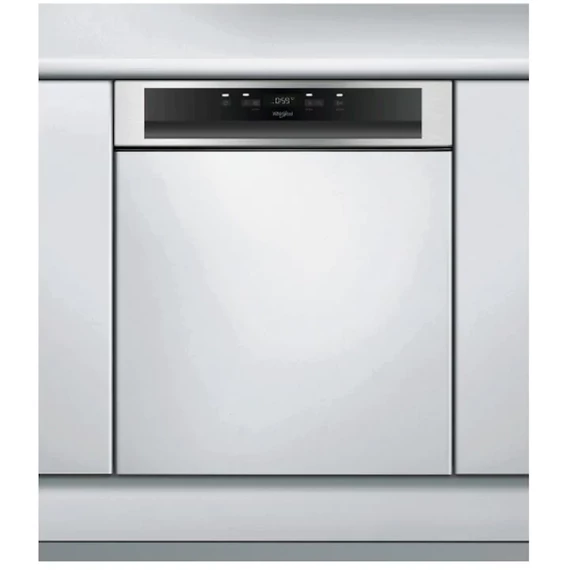 Whirlpool WBC 3C34 PF X beépíthető mosogatógép, 14 terítékes, 8 program, 6. érzék szenzorprogram, 9.5L vízfogyasztás, A+++ energiaosztály, inox