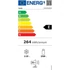 Kép 8/8 - Candy CCE4T620EW alulfagyasztós kombinált hűtőszekrény, E energiaosztály, NO-FROST, 250 L hűtő, 119 L fagyasztó kapacitás, fehér
