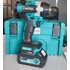 Kép 6/10 - Dauerkraft DK-5001 Akkumulátoros ütvecsavarozó készlet, kerékkulcs, 2 db Li-Ion 36 V/8000 mAh akkumulátorral, 850 Nm nyomaték