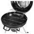 Kép 3/6 - Fieldmann FZG 1004 faszenes gurulós kerti grill, Fekete