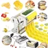 Kép 2/4 - Klönberg KB-1303 5 részes tésztakészítő és tésztavágó gép, cérna- és széles metélt, ravioli, lasagne, spagetti készítéséhez