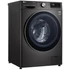Kép 4/8 - LG F4WV910P2SE Elöltöltős gőzfunkciós mosógép, 10.5kg, 1400 ford., A energiao., Steam+, TurboWash360°, AI DD, Wi-Fi/ThinQ, acél fekete/acél fekete/fekete/króm