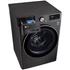 Kép 5/8 - LG F4WV910P2SE Elöltöltős gőzfunkciós mosógép, 10.5kg, 1400 ford., A energiao., Steam+, TurboWash360°, AI DD, Wi-Fi/ThinQ, acél fekete/acél fekete/fekete/króm